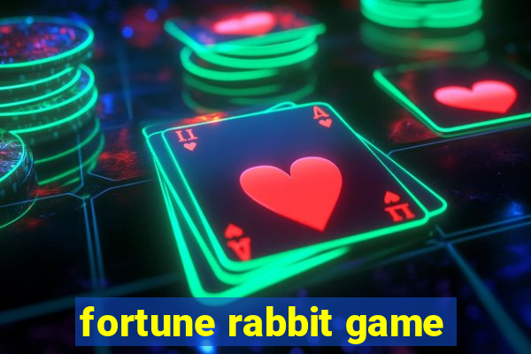 fortune rabbit game