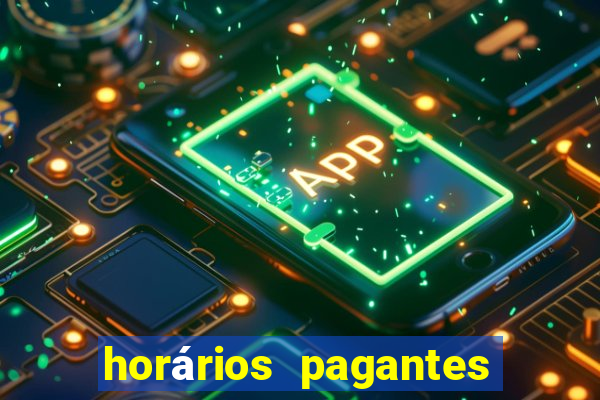 horários pagantes fortune mouse