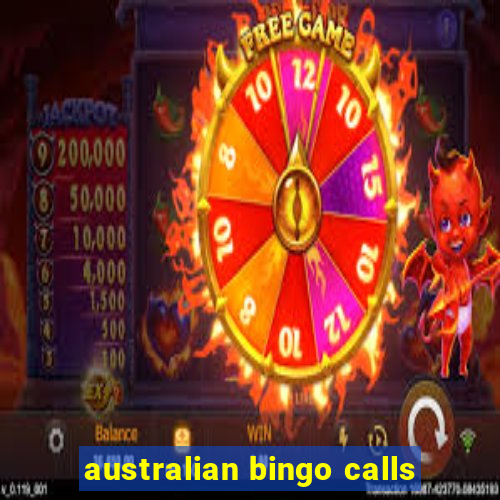 australian bingo calls