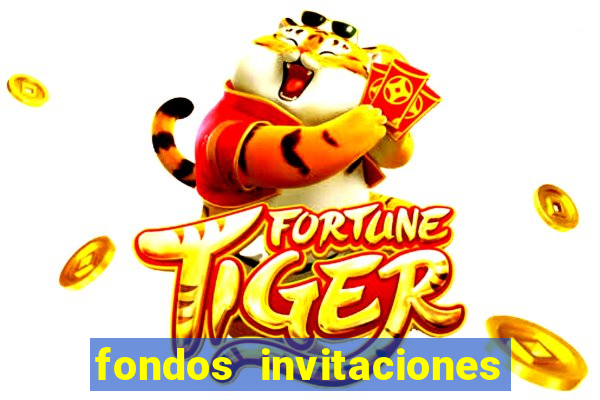 fondos invitaciones de bingo para editar