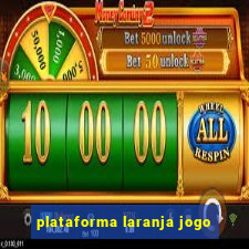 plataforma laranja jogo