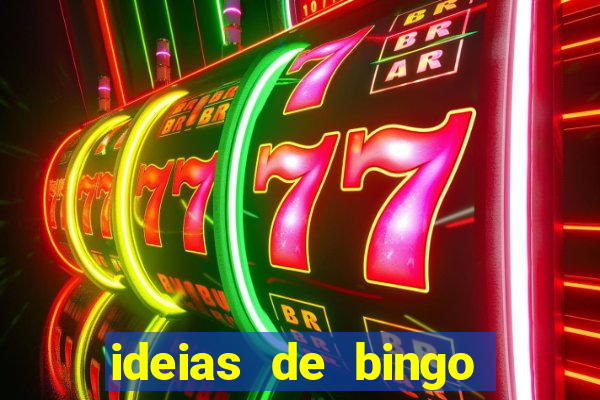 ideias de bingo para o natal