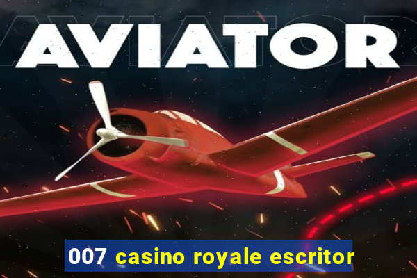 007 casino royale escritor