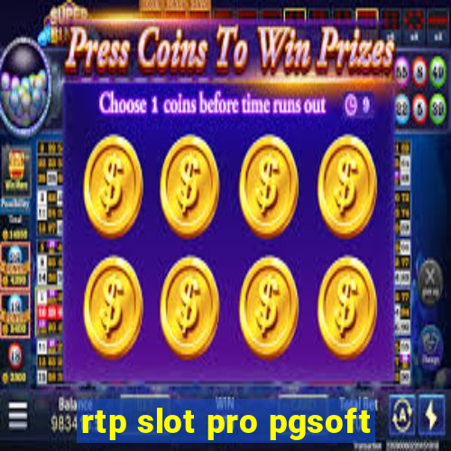 rtp slot pro pgsoft