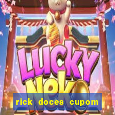 rick doces cupom primeira compra