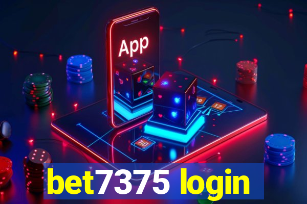 bet7375 login