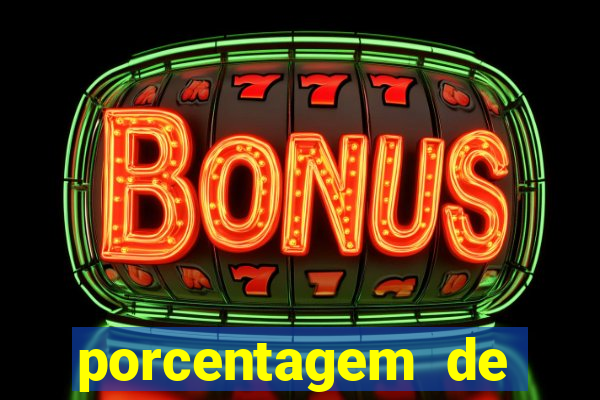 porcentagem de jogos slots