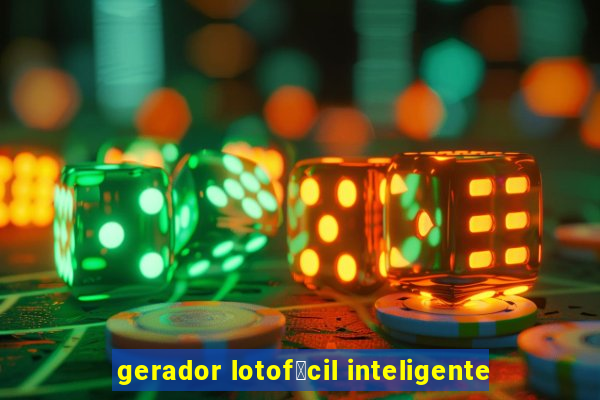 gerador lotof谩cil inteligente