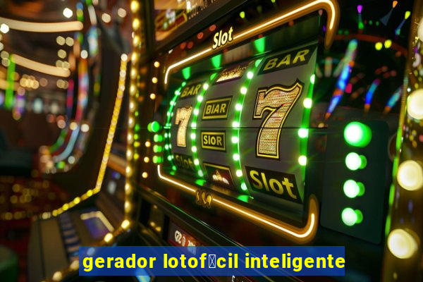 gerador lotof谩cil inteligente