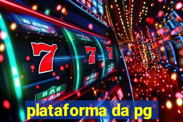 plataforma da pg