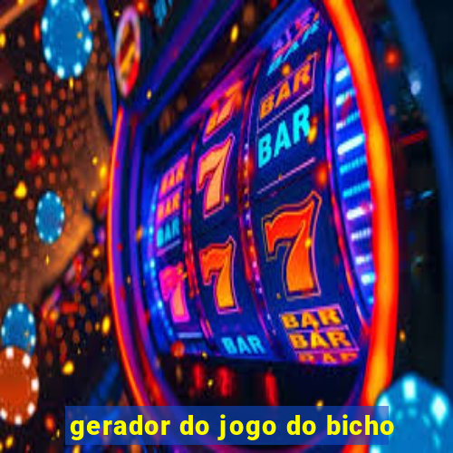 gerador do jogo do bicho