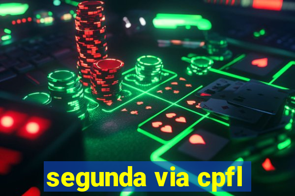 segunda via cpfl