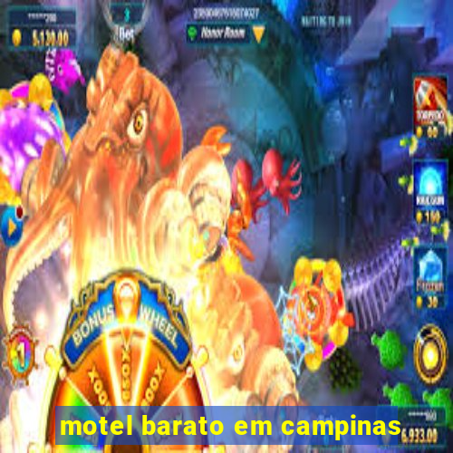 motel barato em campinas