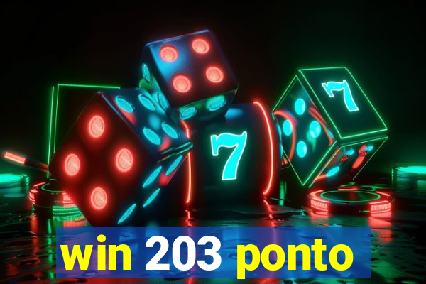 win 203 ponto