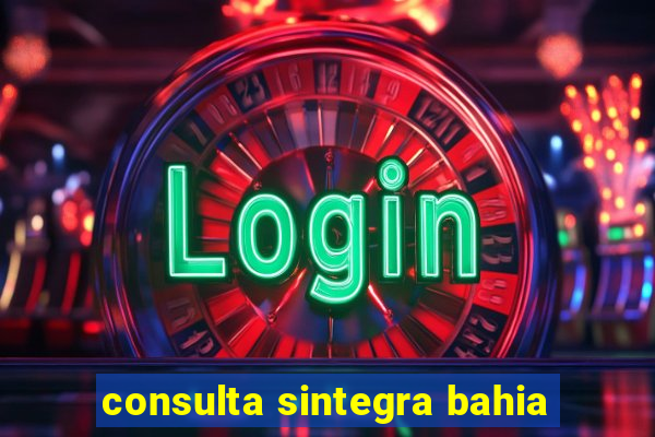 consulta sintegra bahia