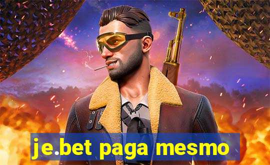 je.bet paga mesmo