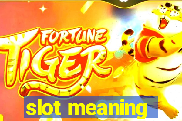 slot meaning