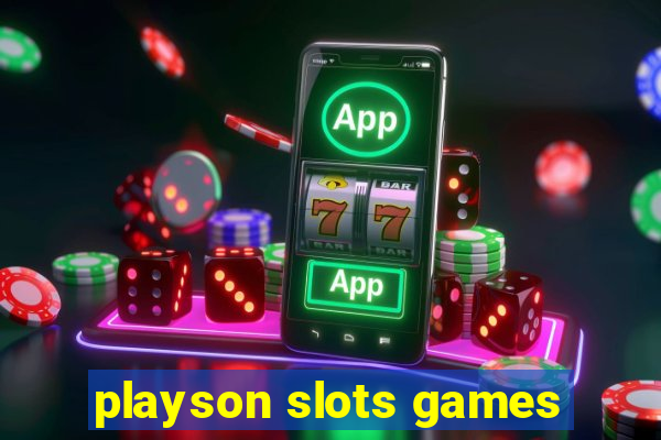 playson slots games