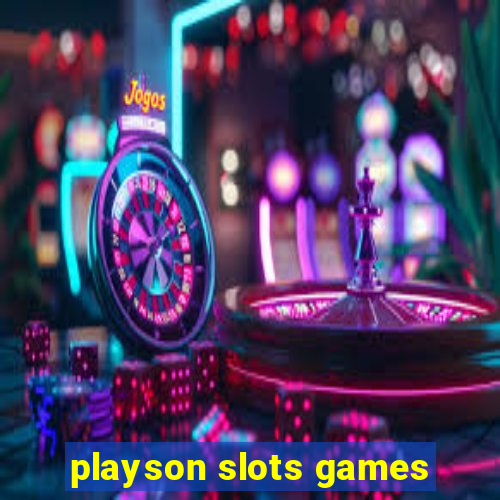 playson slots games