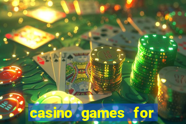 casino games for real money online