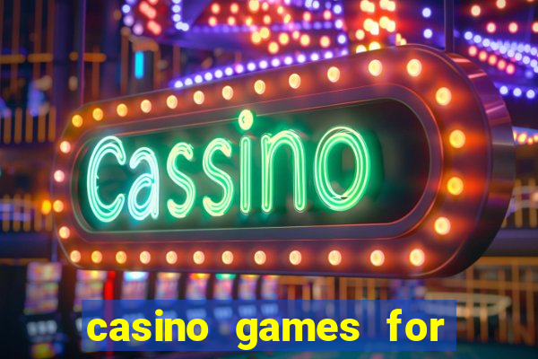 casino games for real money online