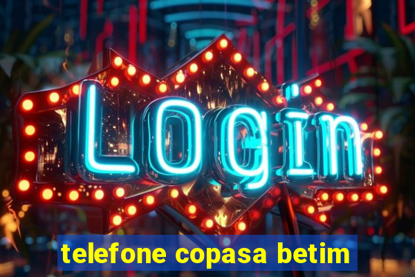 telefone copasa betim