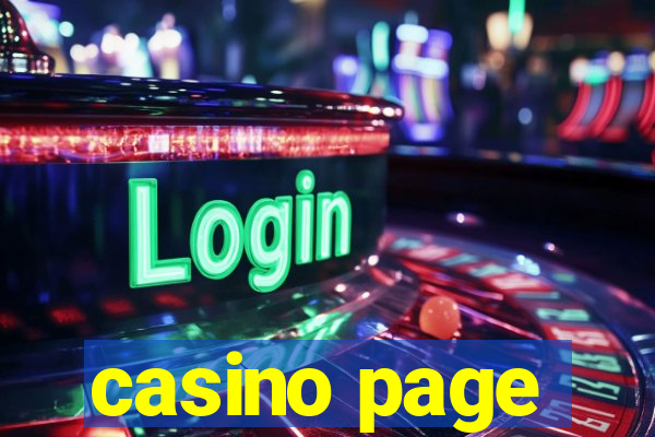 casino page