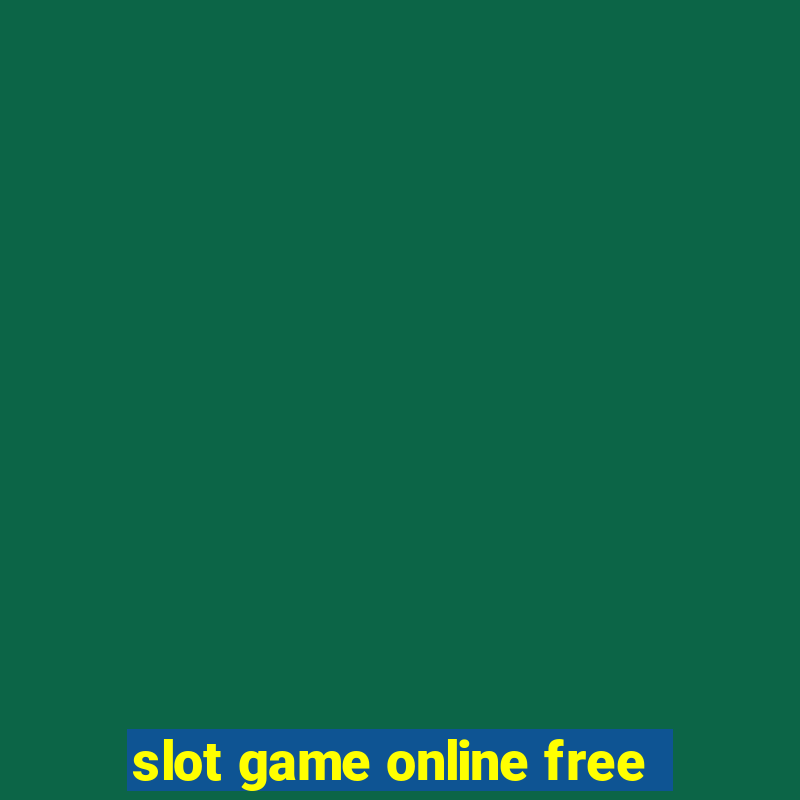 slot game online free