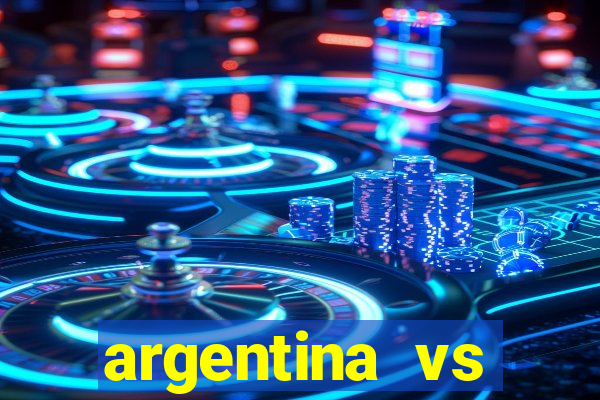 argentina vs colombia ao vivo