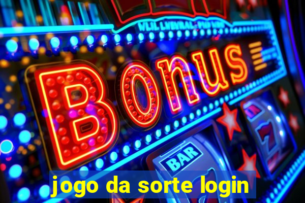 jogo da sorte login