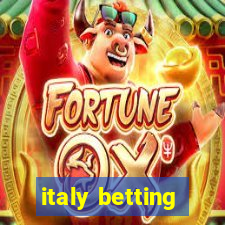 italy betting