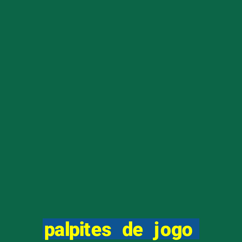 palpites de jogo de futebol