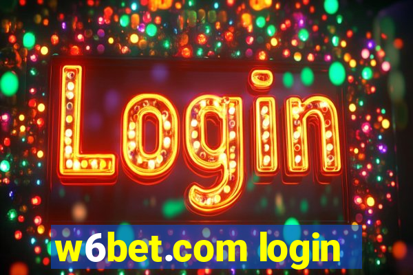 w6bet.com login