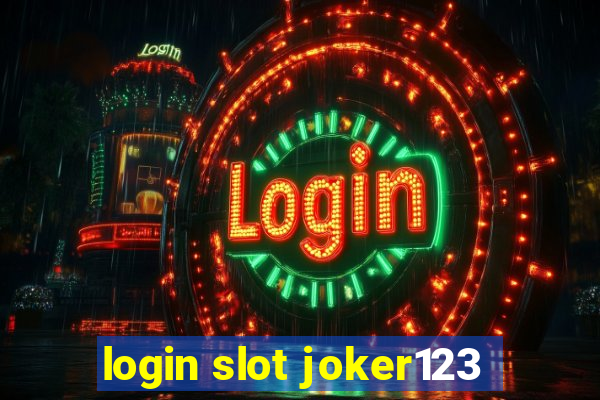 login slot joker123