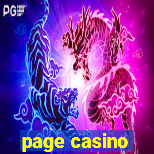 page casino