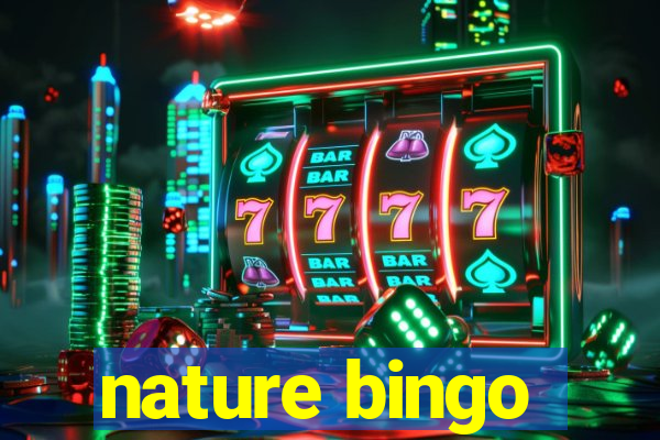 nature bingo