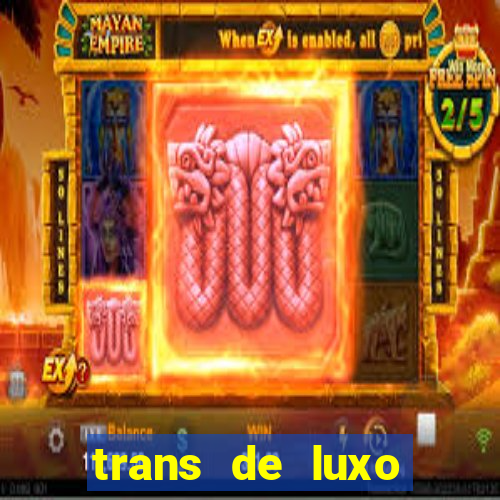 trans de luxo s鑼玱 paulo