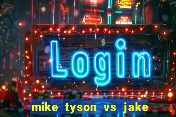 mike tyson vs jake paul assistir online