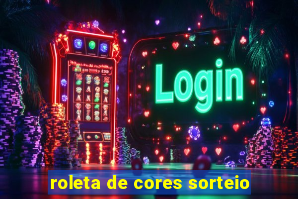 roleta de cores sorteio