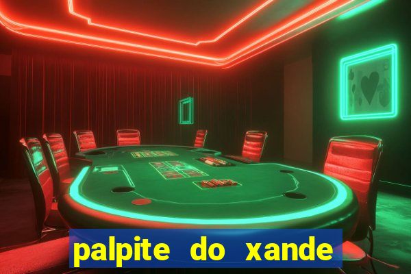 palpite do xande para hoje