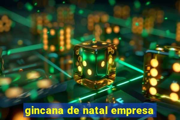 gincana de natal empresa