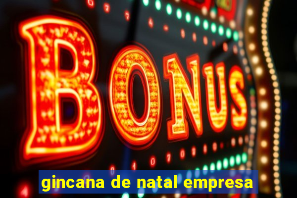 gincana de natal empresa