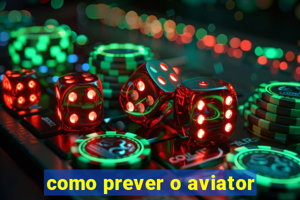 como prever o aviator