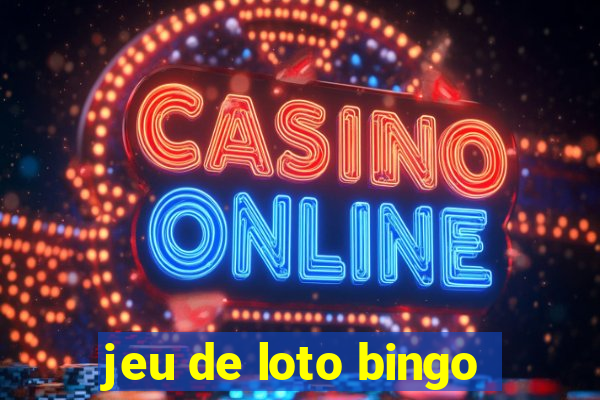 jeu de loto bingo