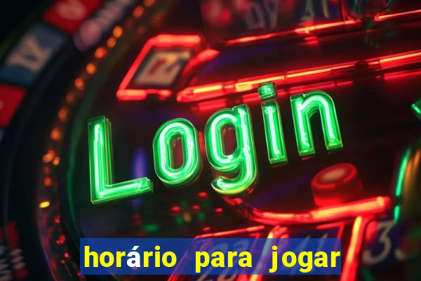 horário para jogar fortune dragon