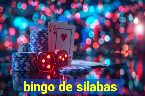 bingo de silabas