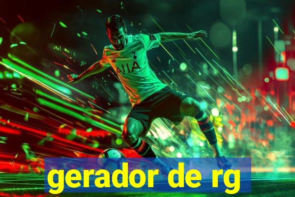 gerador de rg