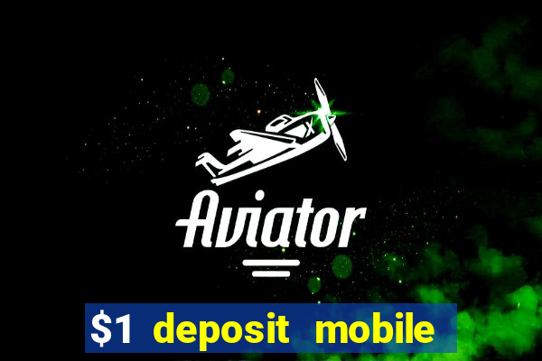 $1 deposit mobile casino australia