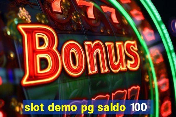 slot demo pg saldo 100