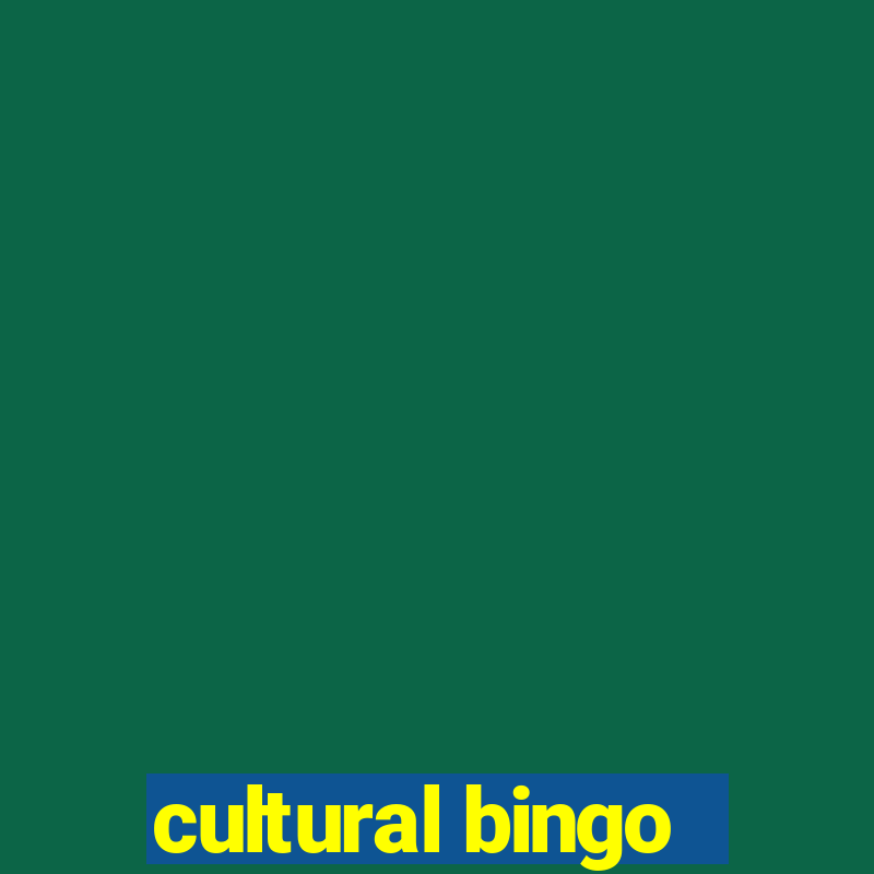 cultural bingo